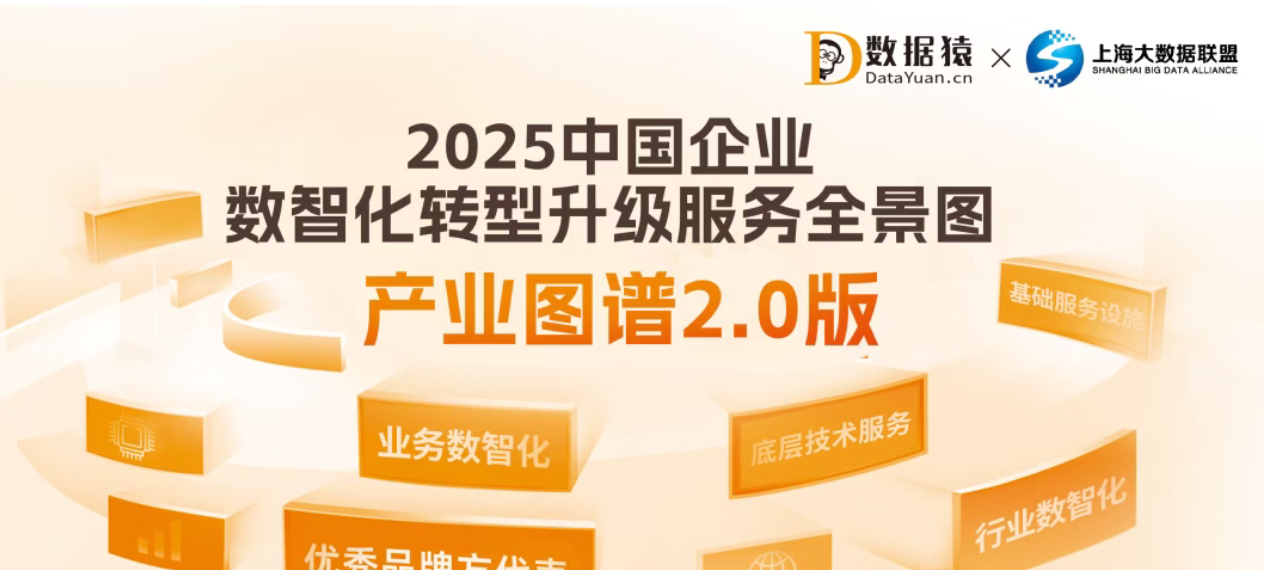 《2025中國企業數智化轉型升級服務全景圖/產業圖譜2.0版》重磅發(fā)布